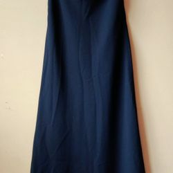 Ralph Lauren Black Maxi  Skirt Woman's Size 8 M Medium L Large 