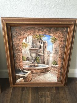 Artwork signed by artist
