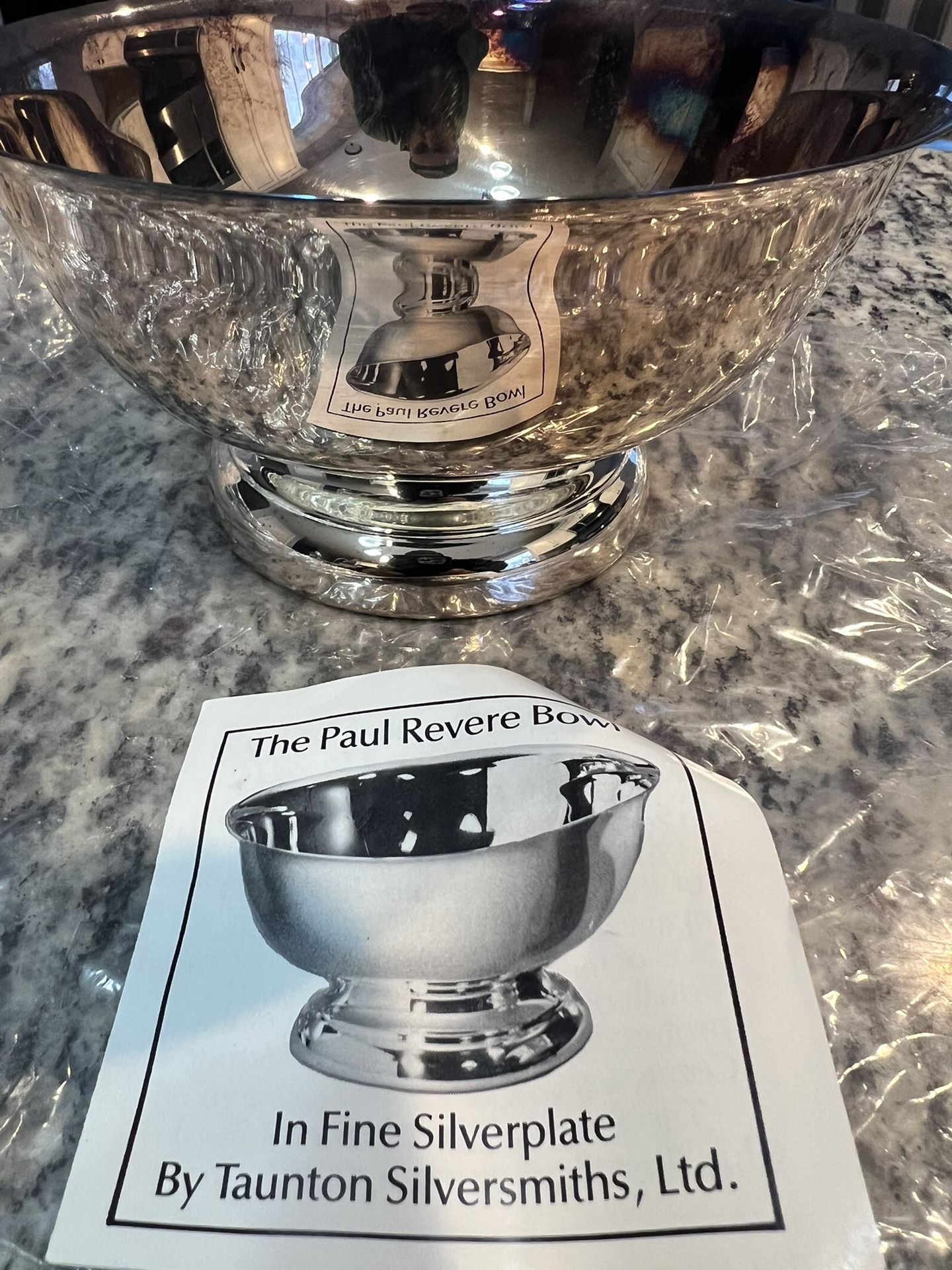 Paul Revere Silver plated Candy Bowl
