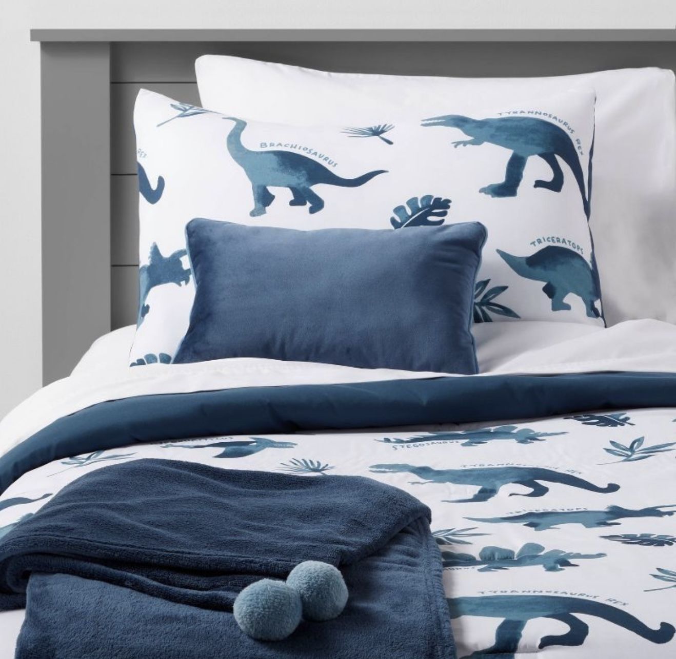 Dinosaur Value Multi-Piece Bedding Set Watercolor Blue - Pillowfort™
