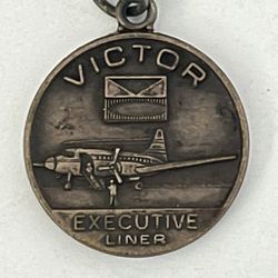 Rare And Nice Found victor executive liner key chain