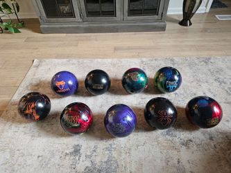 9 Very good bowling balls.
