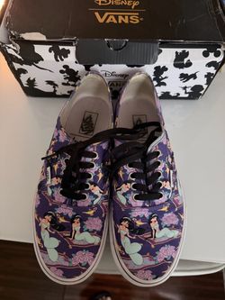 Limited edition- Jasmine Disney vans- size 9