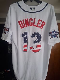 BNWT STITCHED DETROIT TIGERS #13 DINGLER ALL STAR EDITION JERSEY SIZE MEN'S XL! SHOOT ME AN OFFER!