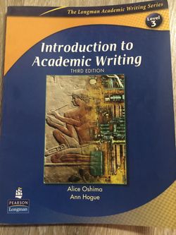Introduction to academic writing