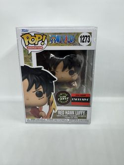 Funko Pop Red Hawk Luffy No. 1273 Chase W/ Protector New Sealed 