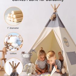 Tent with Light for Kid Toddler Play House Size Length 48", Width 47", Height 59" New condition