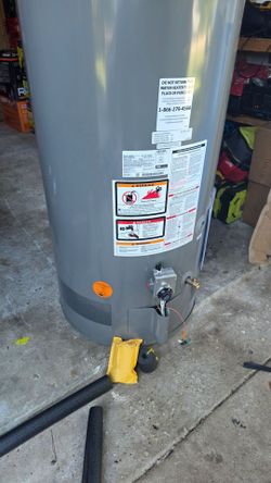 Rheem Performance 75 Gal. Tall 76.000 BTU Natural Gas Water Heater
with