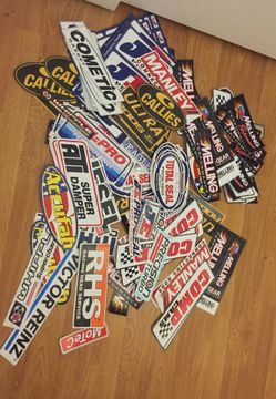 Race stickers