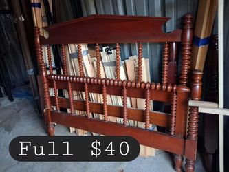 Full bed frame