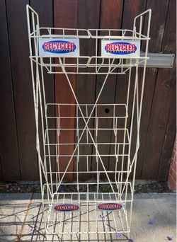 Vintage The Recycler Classifieds Los Angeles Newspaper Metal Wire Rack Stand 80s Metallica Motley Crue Dead Kennedys The Bangles Guns N Roses