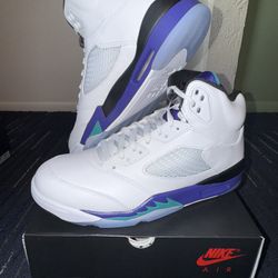 Jordan Retro 5 Grape Size 10.5
