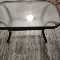A Glass Table