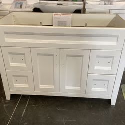 48 in. Bath Vanity without Top 