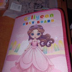 Goliyecan Busy Board Princess Unicorn Felt Activity Book