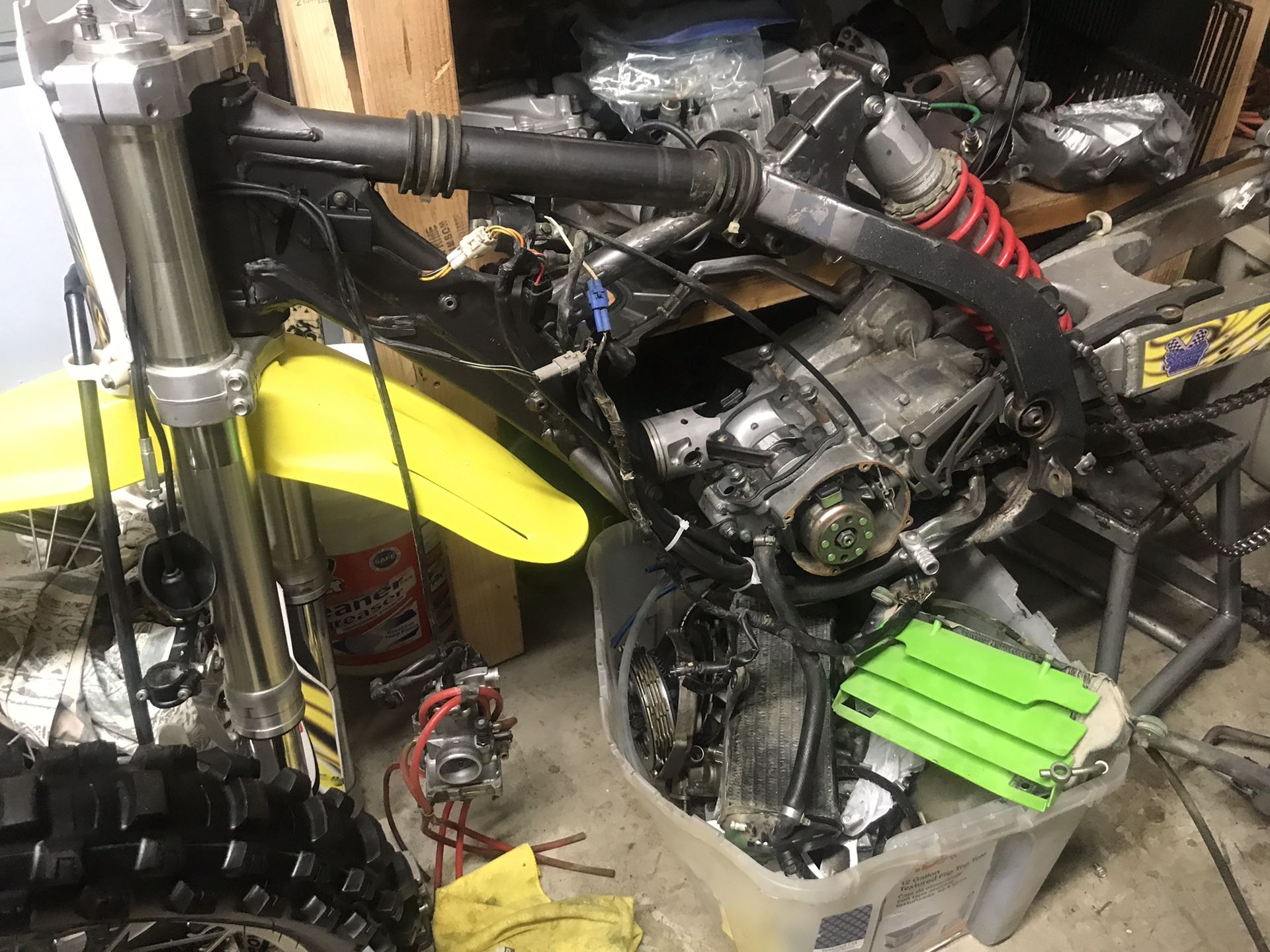 2001 SUZUKI RM250 RM 250 parts