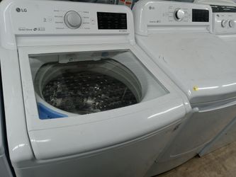 LG top load washer and dryer set - Free delivery