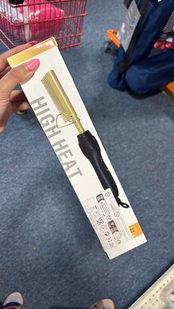 High Heat Electric Hair Straightening Comb
