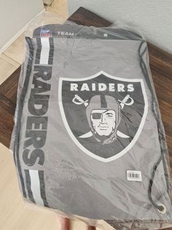 Brand NEW Raiders Drawstring Bag