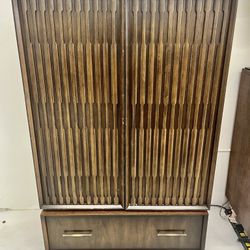 Lane  Walnut Gentleman’s Chest/Dresser/Armoire