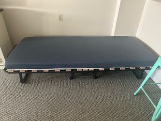 Folding Cot with Mattress