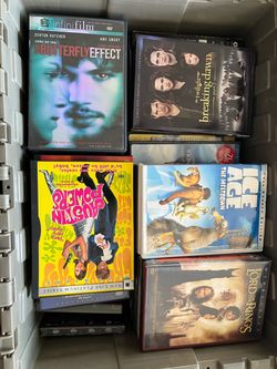 DVD’s and  Blurays