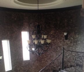 Wrought Iron Chandeliers