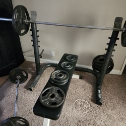Olympic Weight/Bench Set