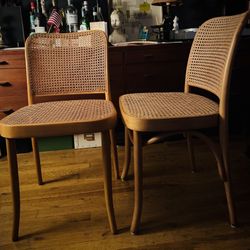 Set Of Thonet Like Dinning Chairs