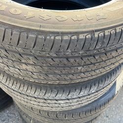 qty 2 tires 205/55-16 Firestone brand $40/pair !!!