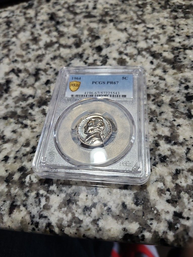1964 PR67 Jefferson Nickel