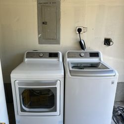 LG Washer And Dryer 