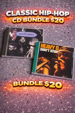 Classic Hip-Hop CD Bundle Set 🔥