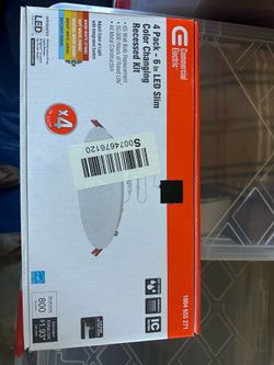 Color-changing recessed lights