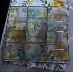 Clear Plastic Storage Magic the Gathering Deck Boxes Set of 6