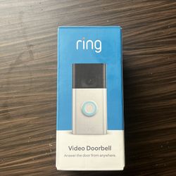 Ring Doorbell Wireless !(BELOW RETAIL) !