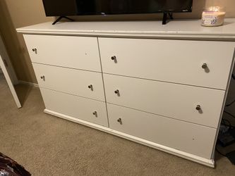 White dresser
