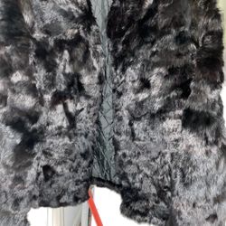 Rabbit Fur Women’s Coat 