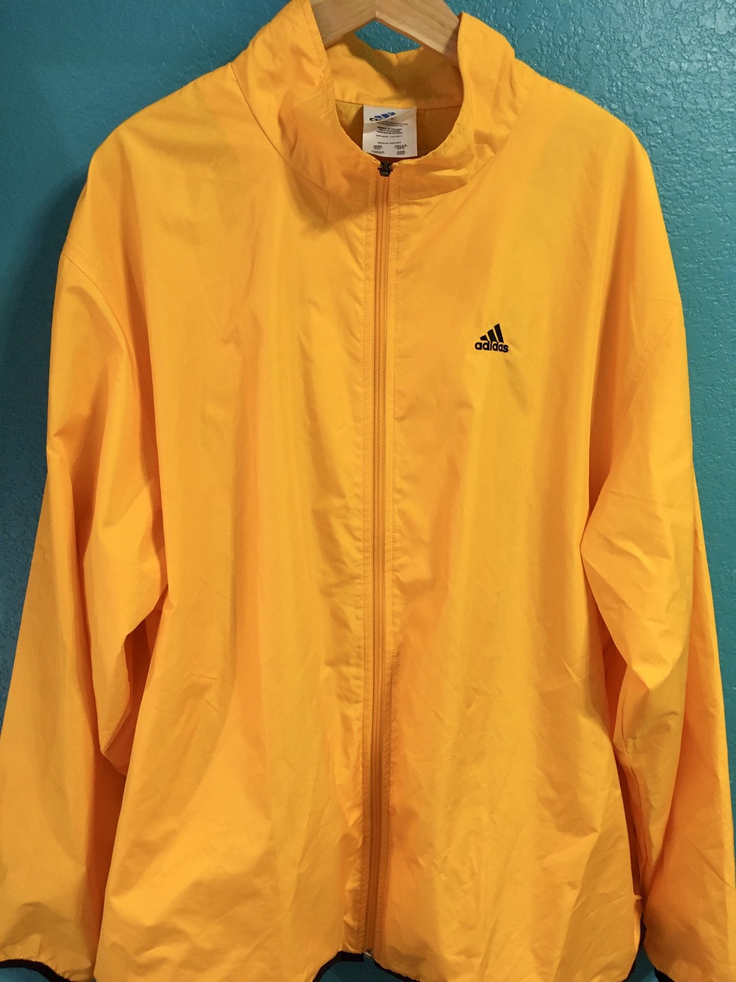 Adidas adult 2Xl zipup wind jacket