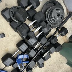 Dumbells And Barbell Weights