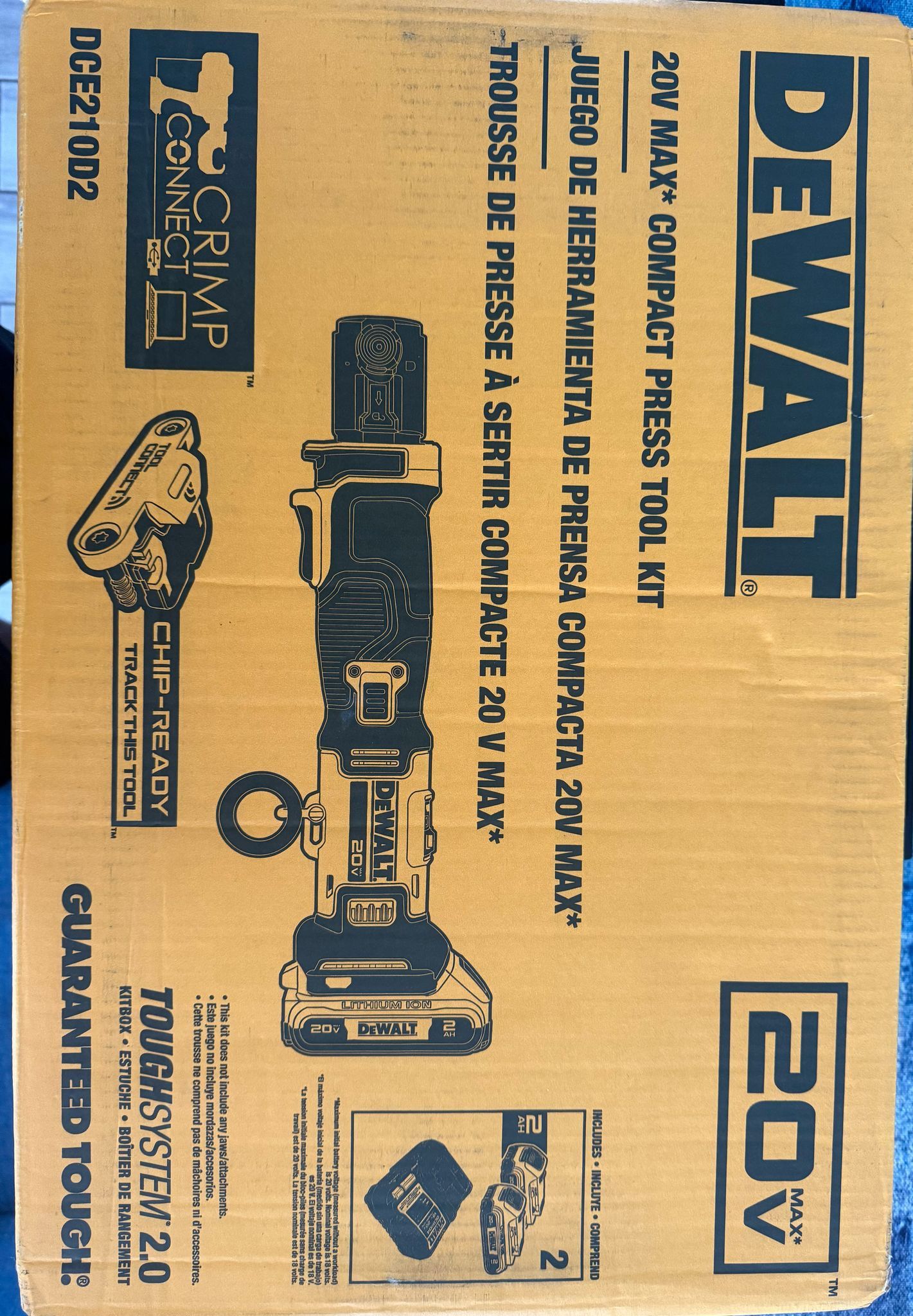 DEWALT COPPER PROPRESS TOOL ONLY