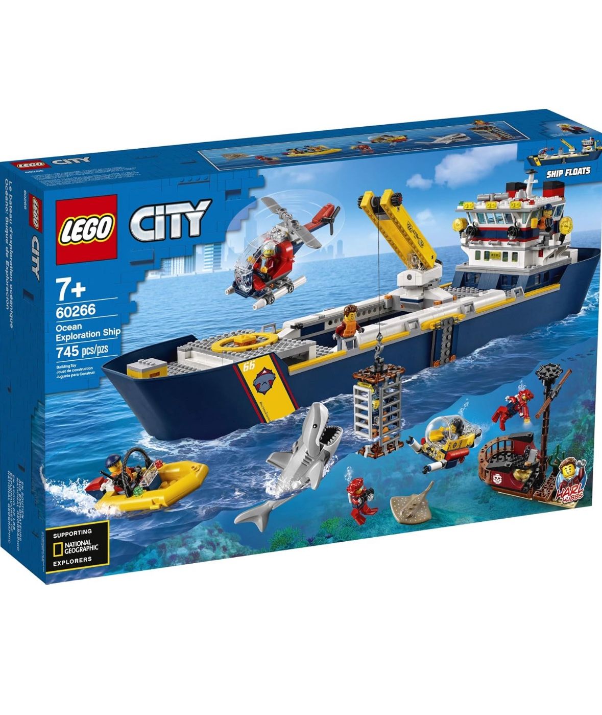 LEGO City Ocean Exploration Ship Set 60266 - Brand New