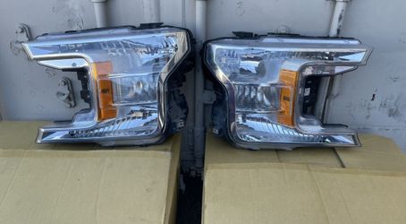 2018-2022 For - Ford F150 Pair Of Headlights