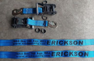 Erickson Car Tie-Down Straps #58503
