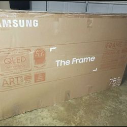 75" FRAME TV GORGEOUS!!!