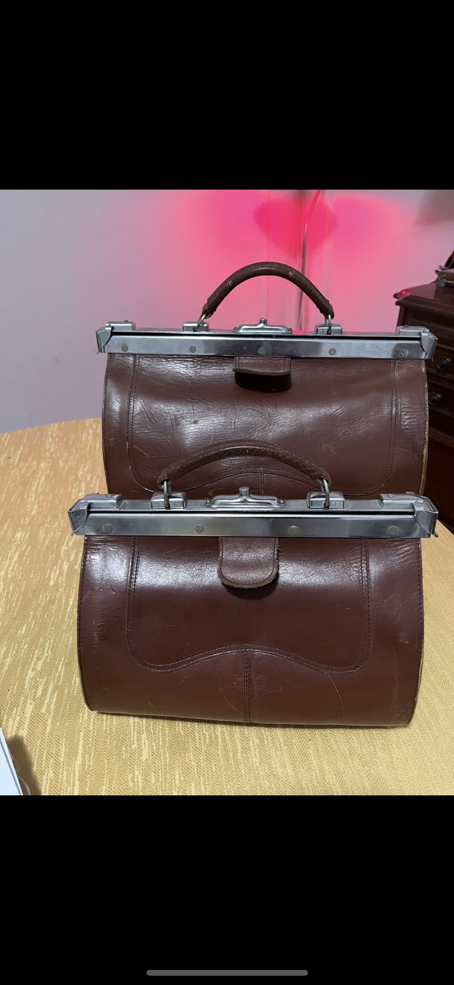 antique leather bags