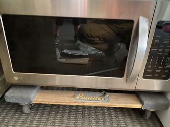 Stainless steel microwave