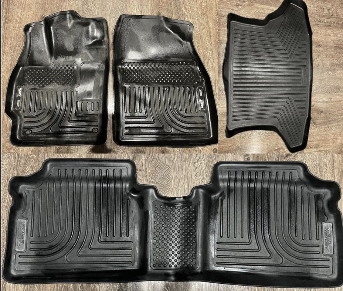 Husky Liners Weatherbeater Floor Liners Trunk Liners (2010-2015 Prius) Free WeatherTech Window Deflectors
