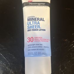 Neutrogena sunscreen dry touch lotion