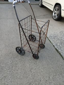 NEW PRICE** Metal Utility Hand Cart- XL